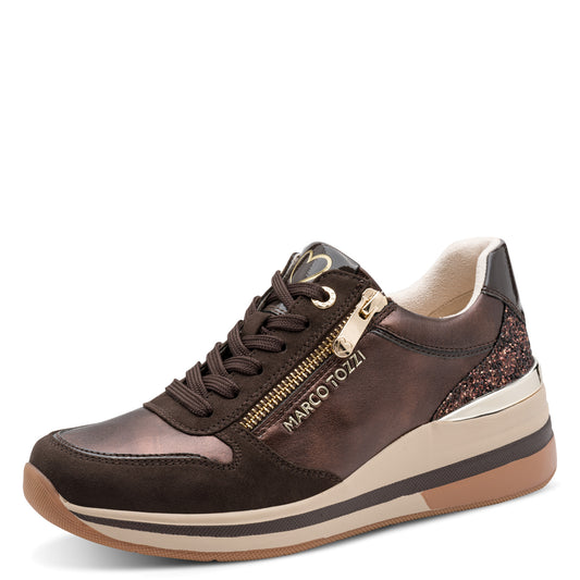 Marco Tozzi Wedge Mocha
