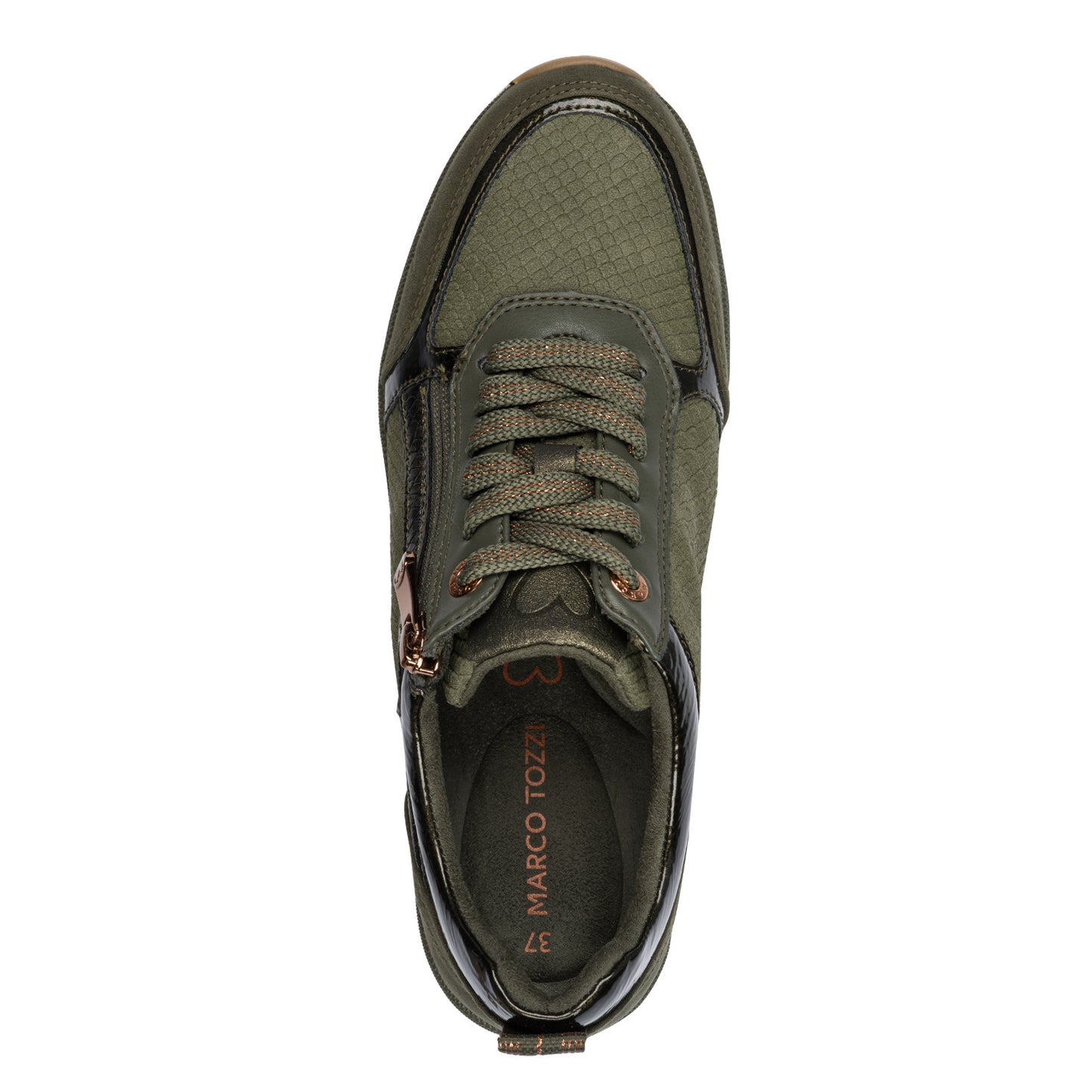 Marco Tozzi Wedge Khaki
