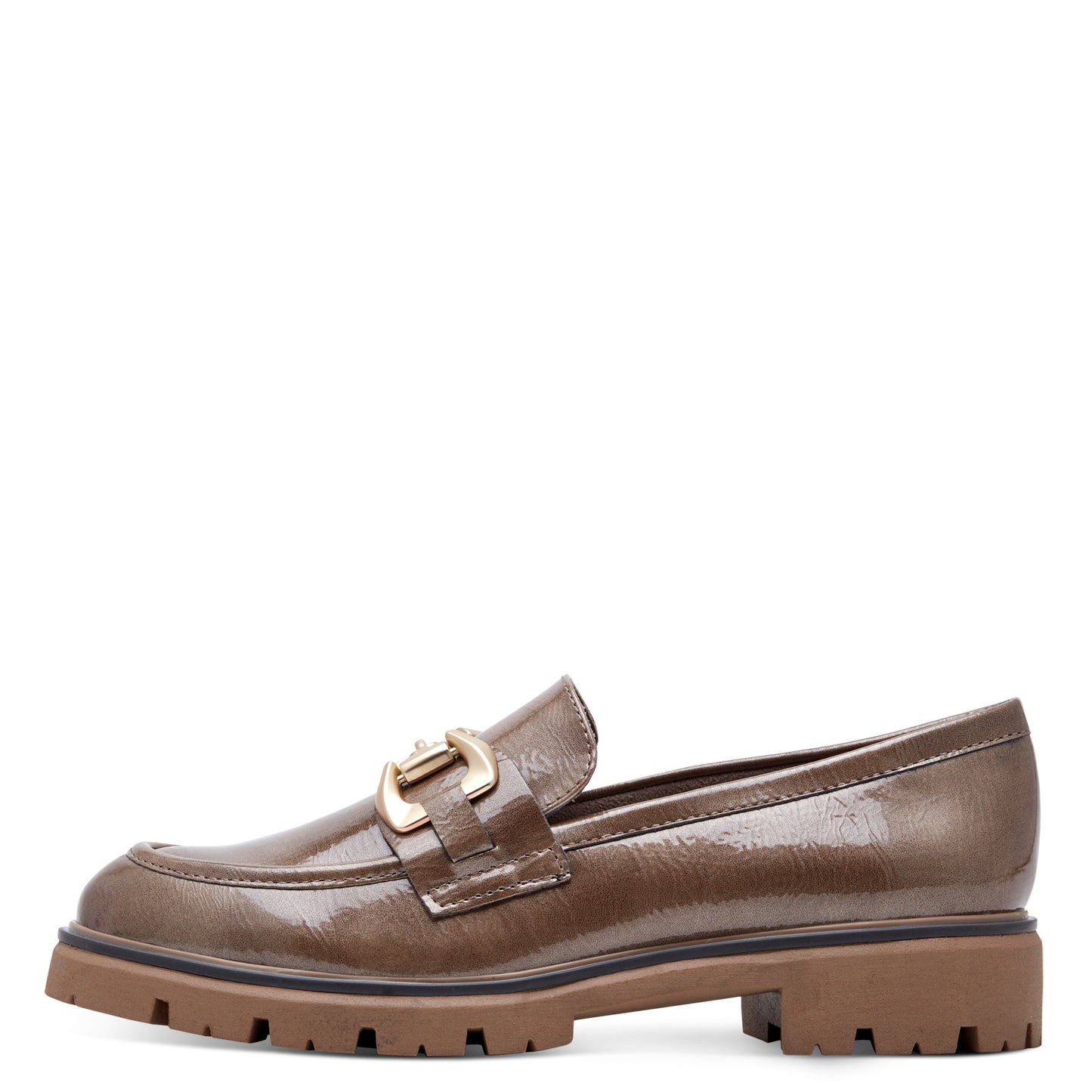 Marco Tozzi Loafer Taupe Patent