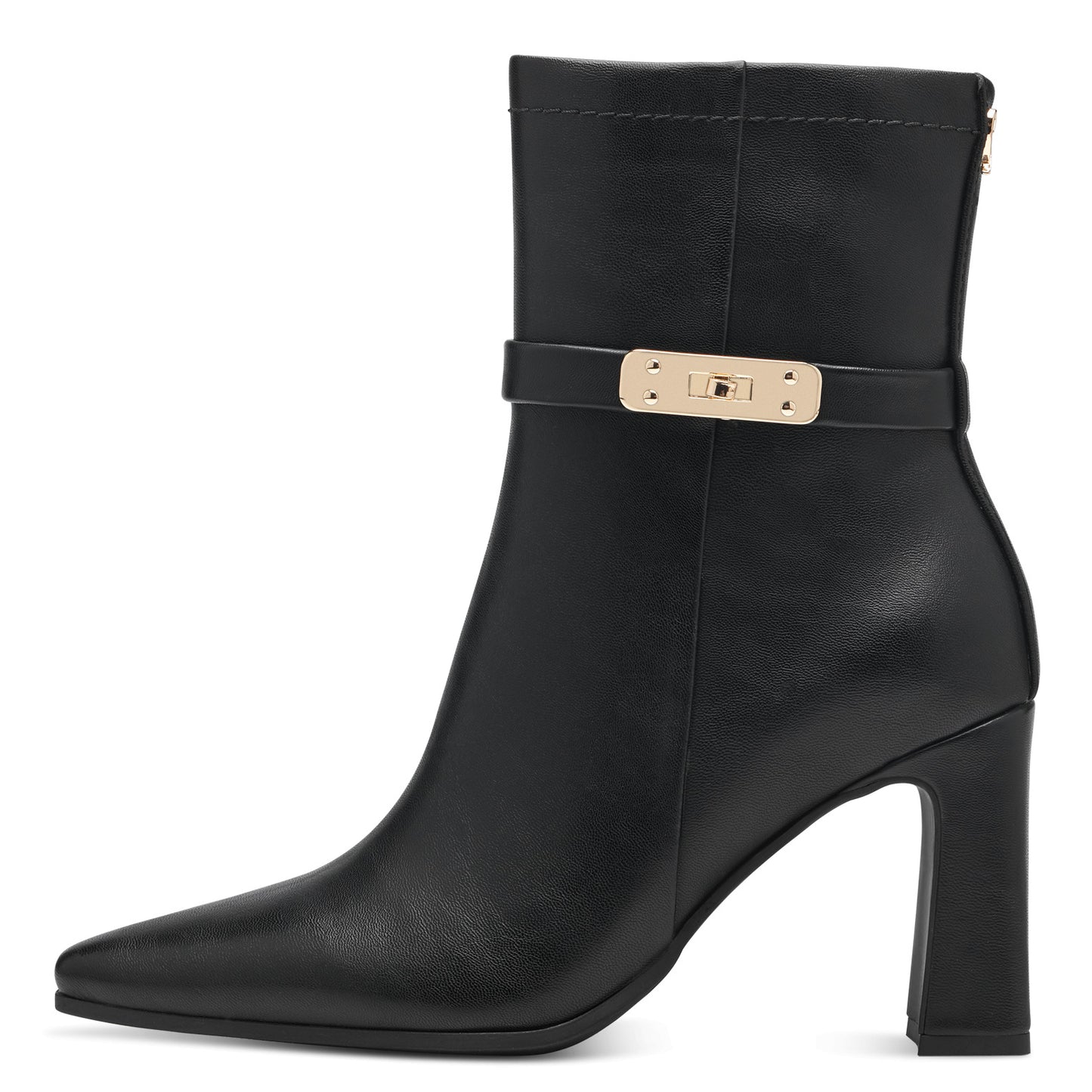 Marco Tozzi Heeled Boot- Black