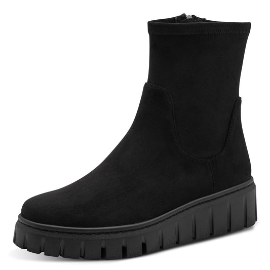 Marco Tozzi Black Sock Boot