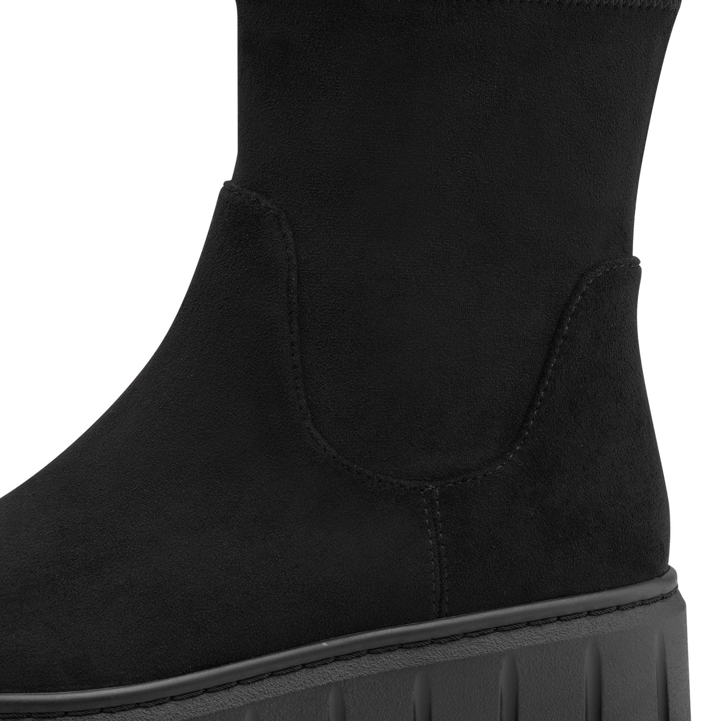 Marco Tozzi Black Sock Boot