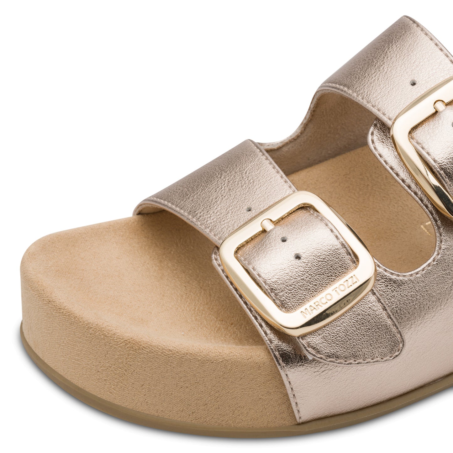 Marco Tozzi 2 Strap Sandal Platnium