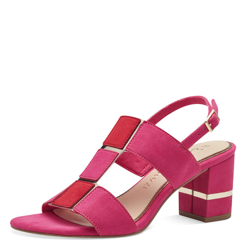 Marco Tozzi Block heel Sandals-Pink