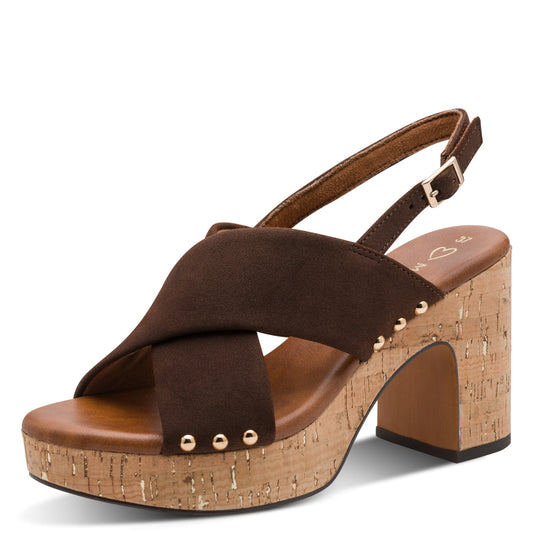 Marco Tozzi High Mule Mocca