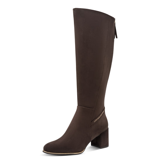 Marco Tozzi Knee High Boots With Zip Detail
