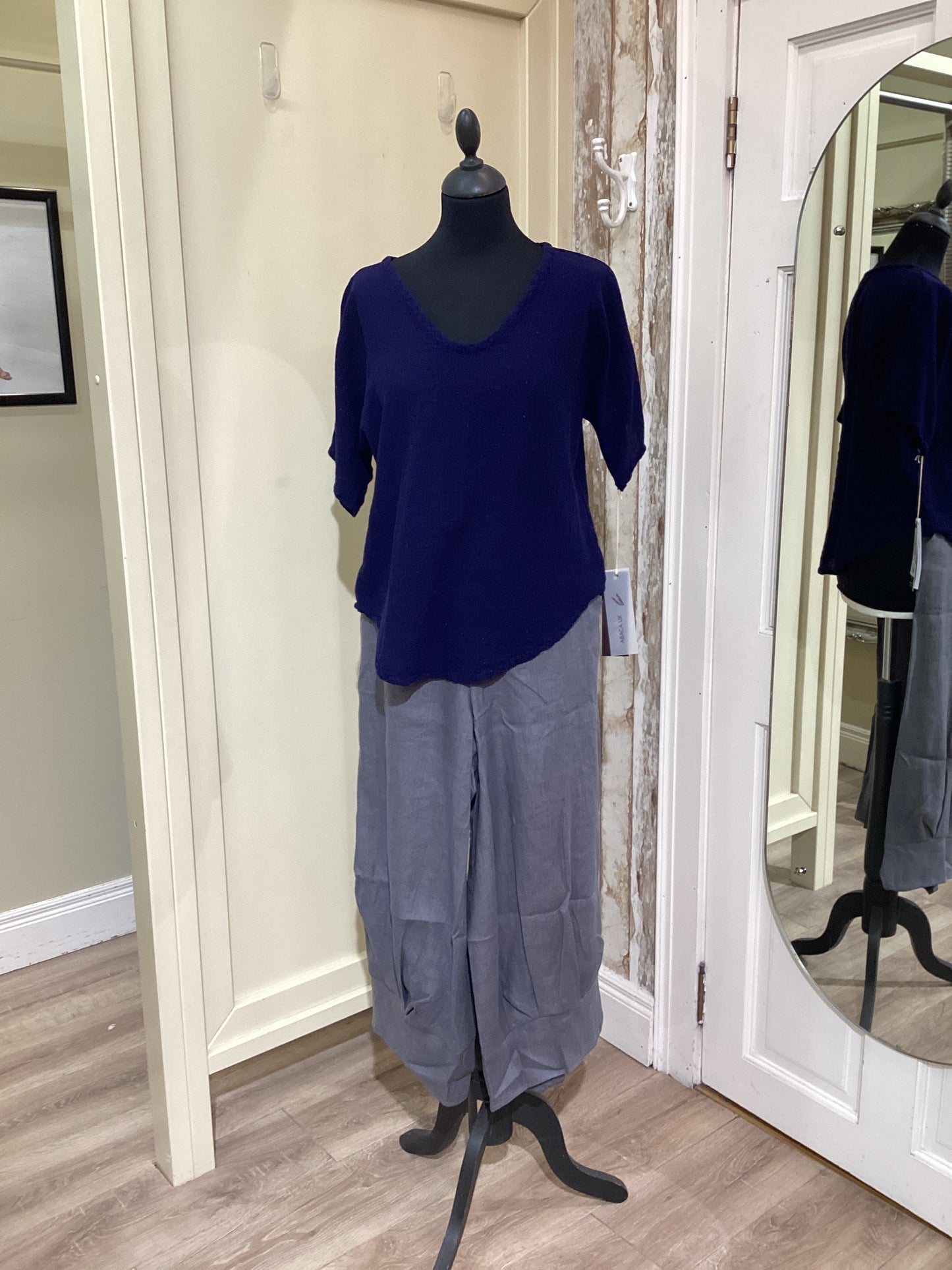 ABACA Tess Top Stardust