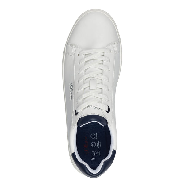 S.Oliver White Lace Trainer