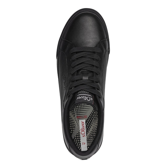 S.Oliver Black Lace Trainer