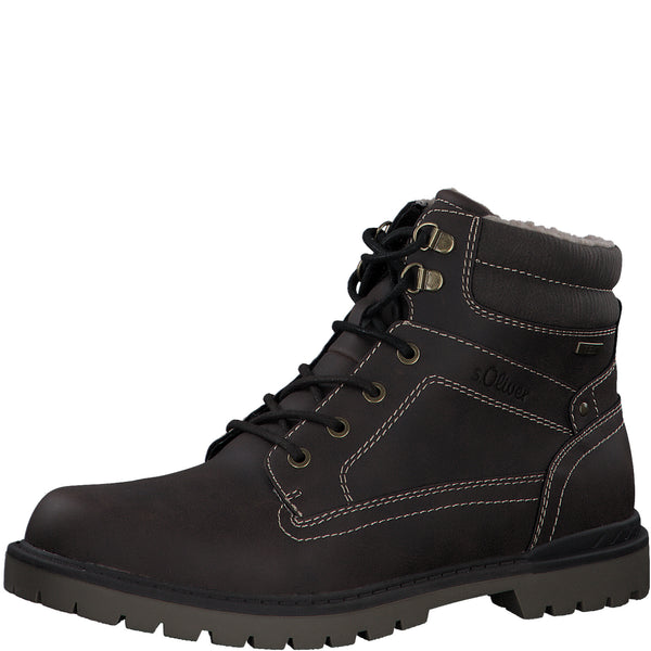 S.Oliver Mens Lace up Boot