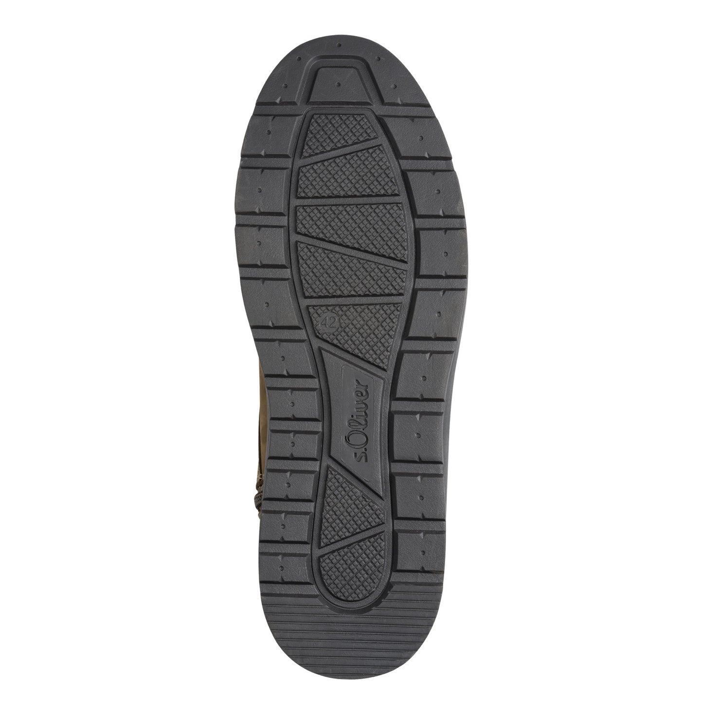 S.Oliver Mens Lace Up Boot KHAKI