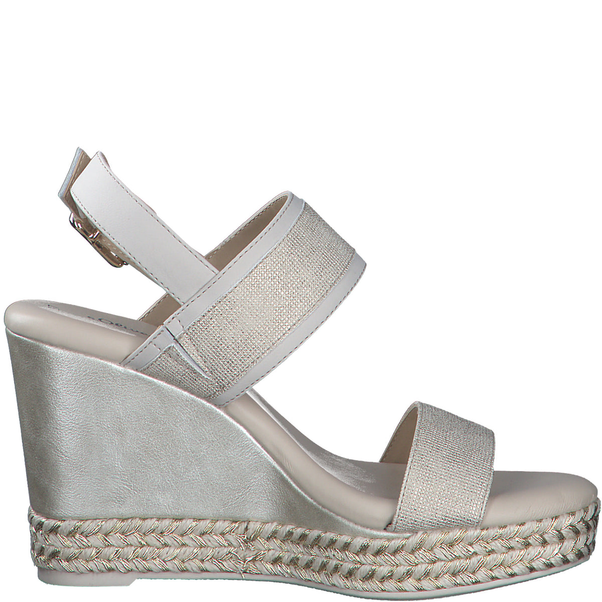 Olivia Espadrille Wedges likly Champagne