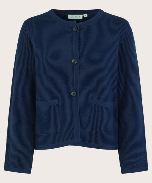 Masai Luschia Cardigan- Maritime