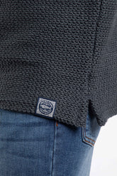 Weird Fish Macaroni Cruiser Sweater Navy