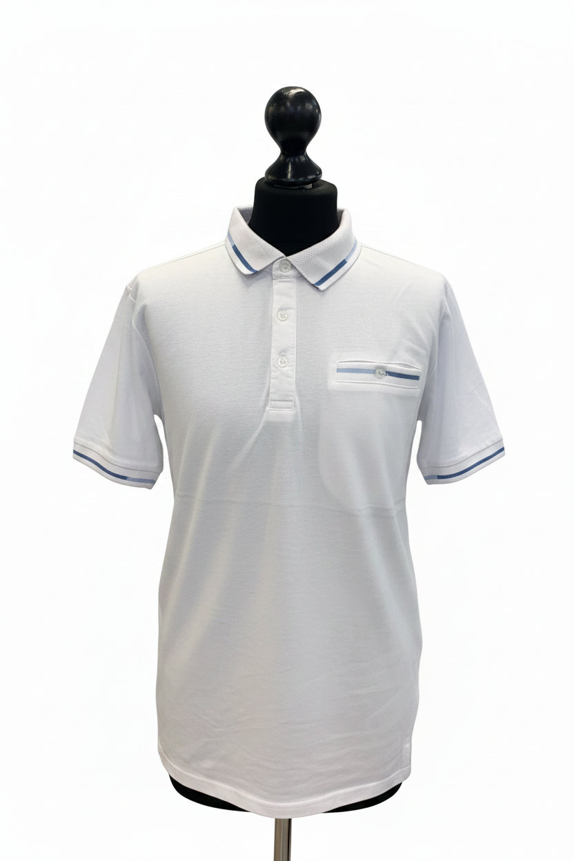Tarlton Polo Shirts White