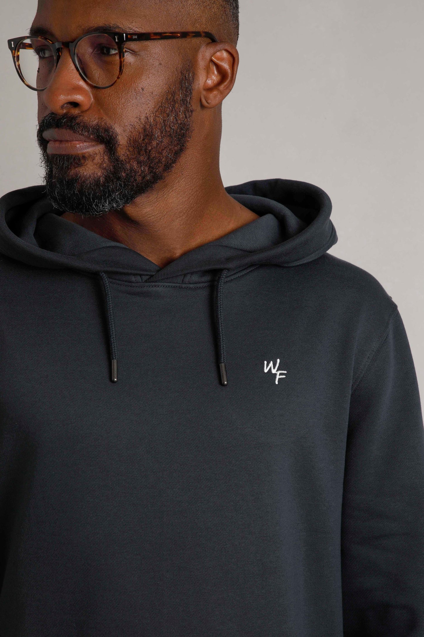 Weird Fish Hugo Popover Hoody Navy