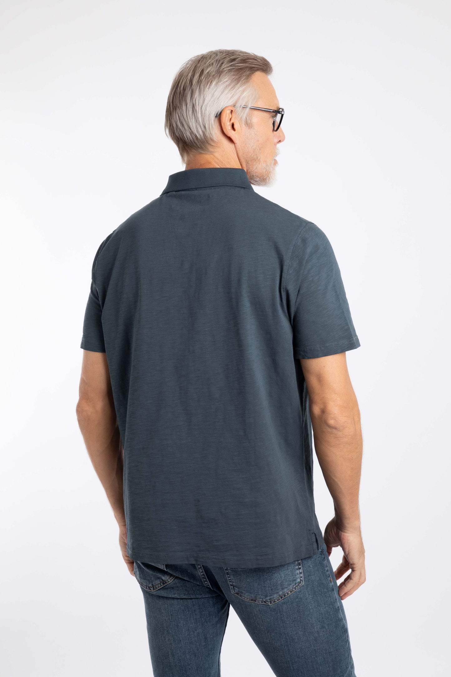 Weird Fish Indy Polo Shirt Navy