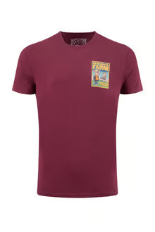 Weird Fish Barkson Farm Artist T-Shirt Red Grape