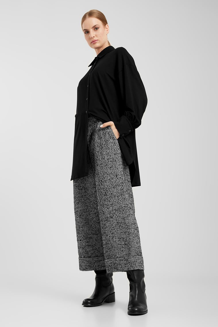 Elsewhere Balloon Shape Dress Coat