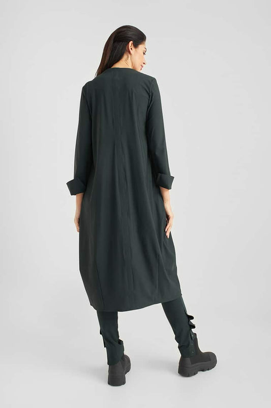 Elsewhere Balloon Shape Dress Coat