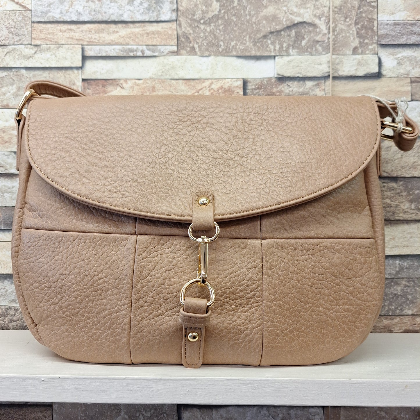 Vegan Buckle Crossbody