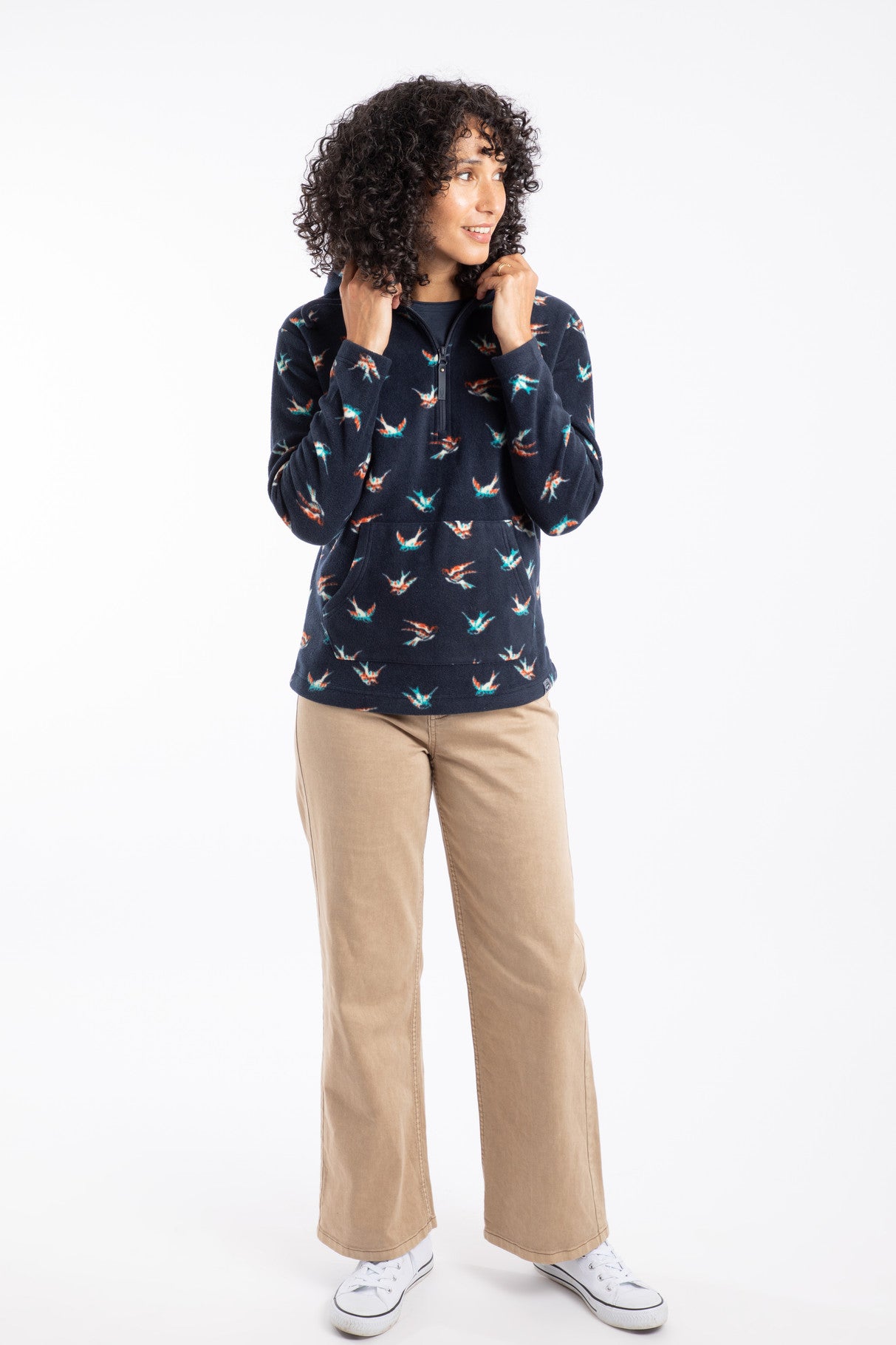 Weird Fish Lana Microfleece Pop Over Nights