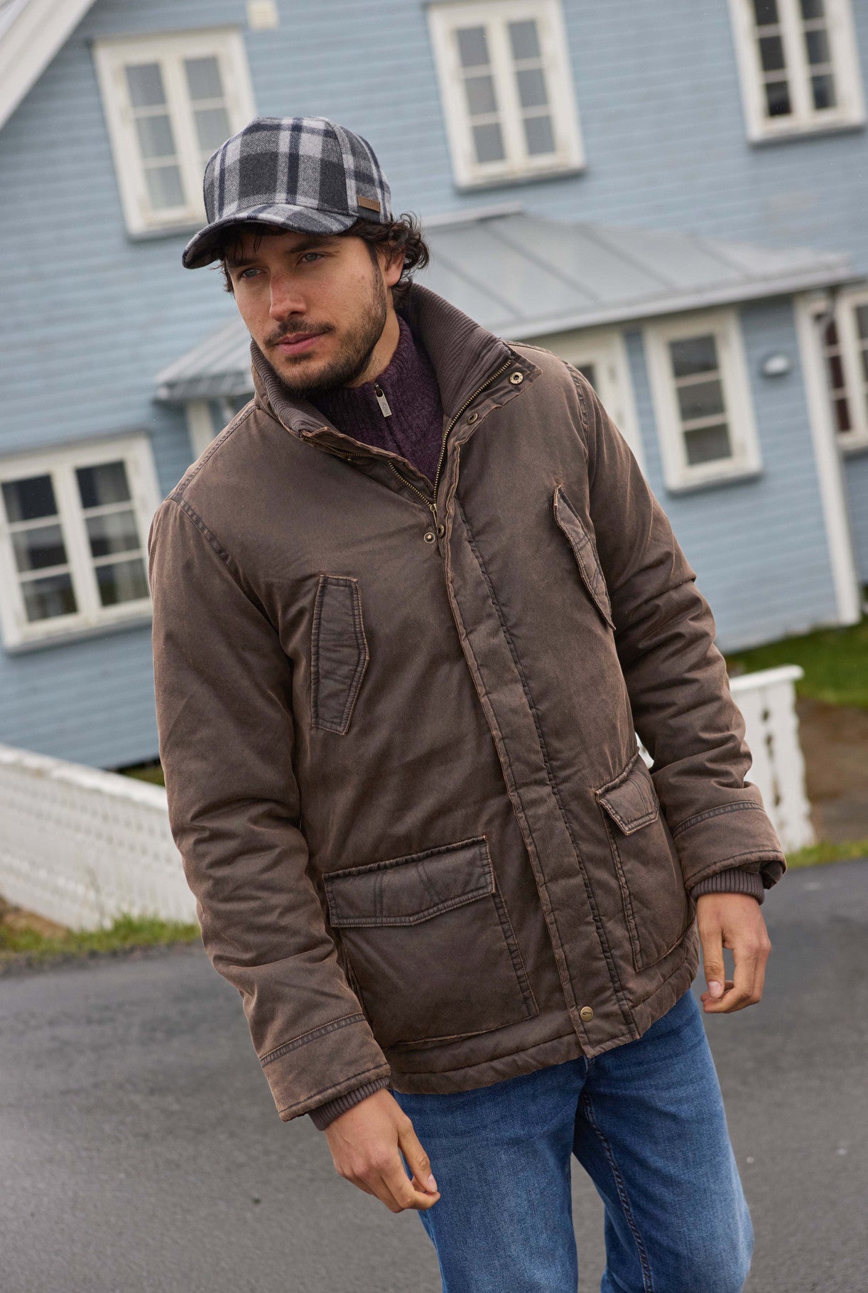 Weird Fish Thunderchief Wadded Field Jacket