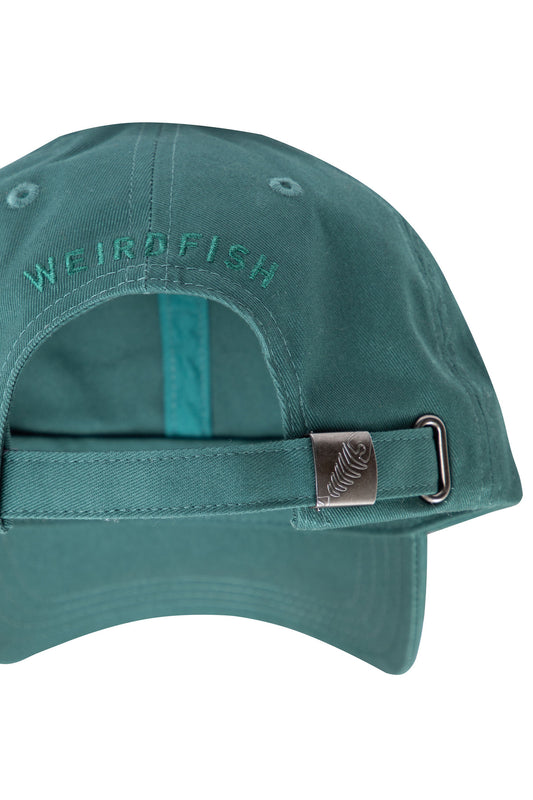 Weird Fish Bude Heavy Wash Twill Hat Teal