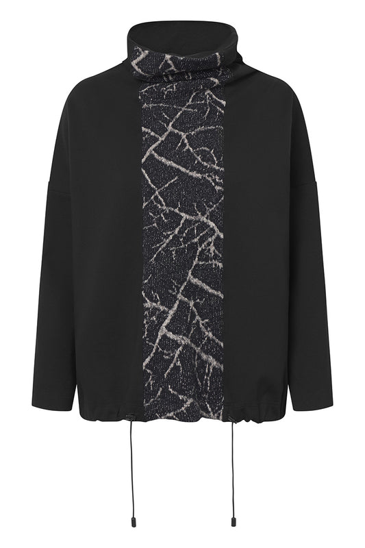 Elsewhere Jacquard Textured Top