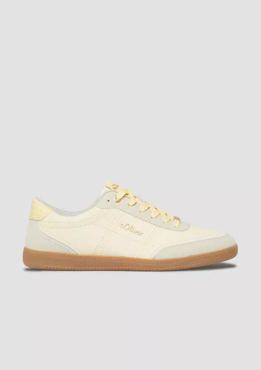 S.Oliver Sporty Sneaker- cream/butter