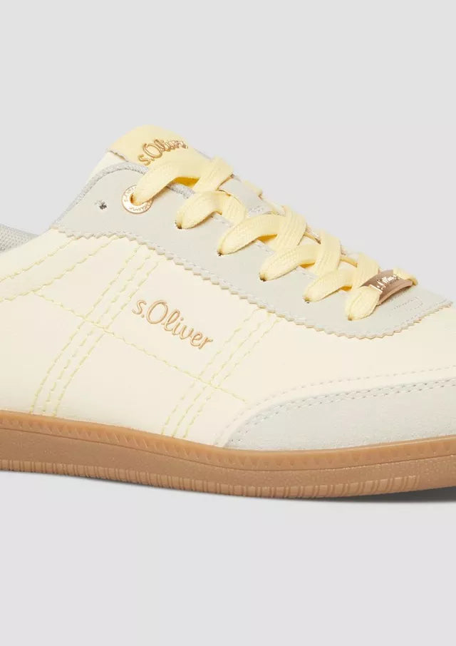 S.Oliver Sporty Sneaker- cream/butter