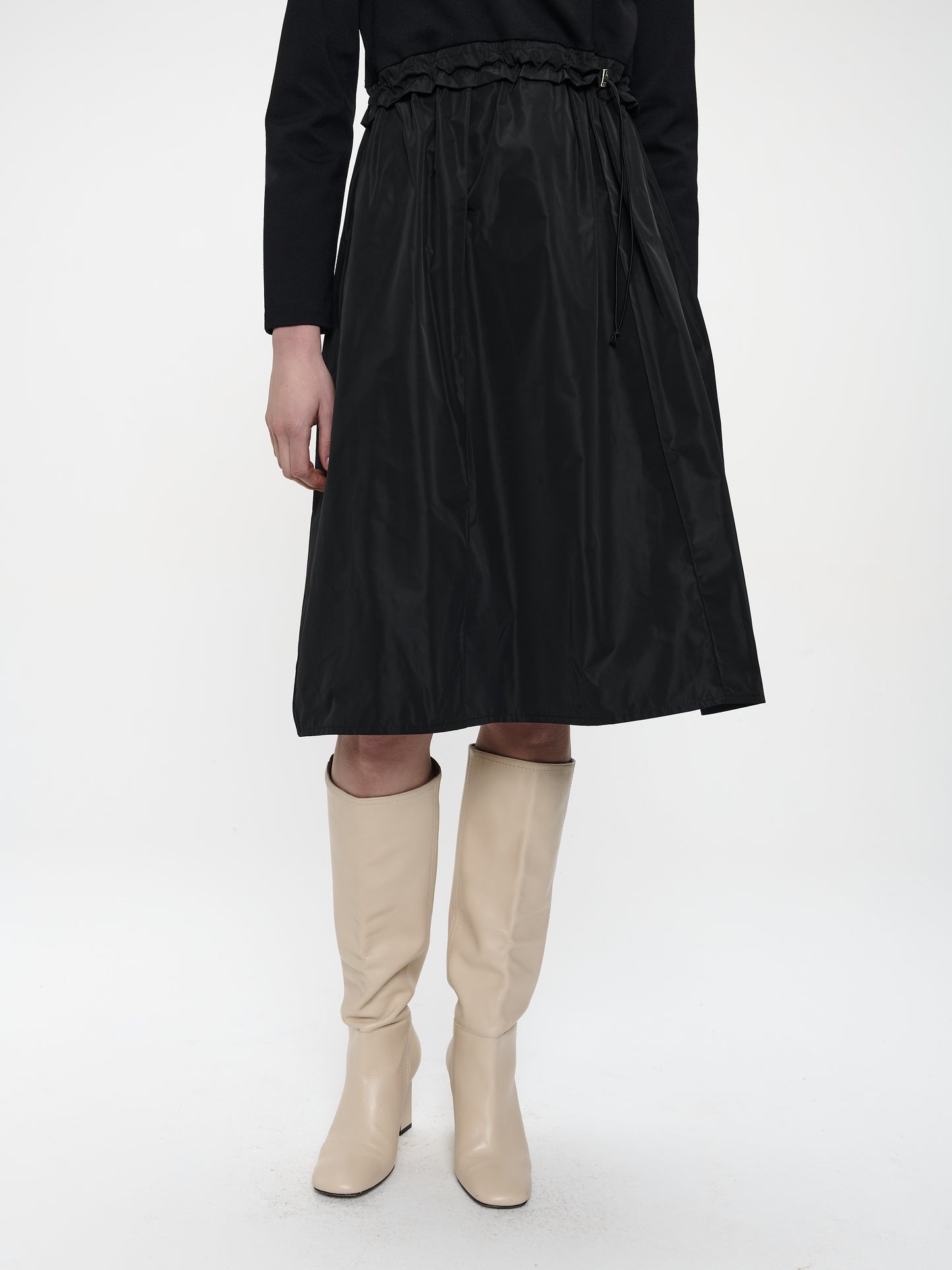 Jane Lushka Ester Mix Cotton Taffeta Dress
