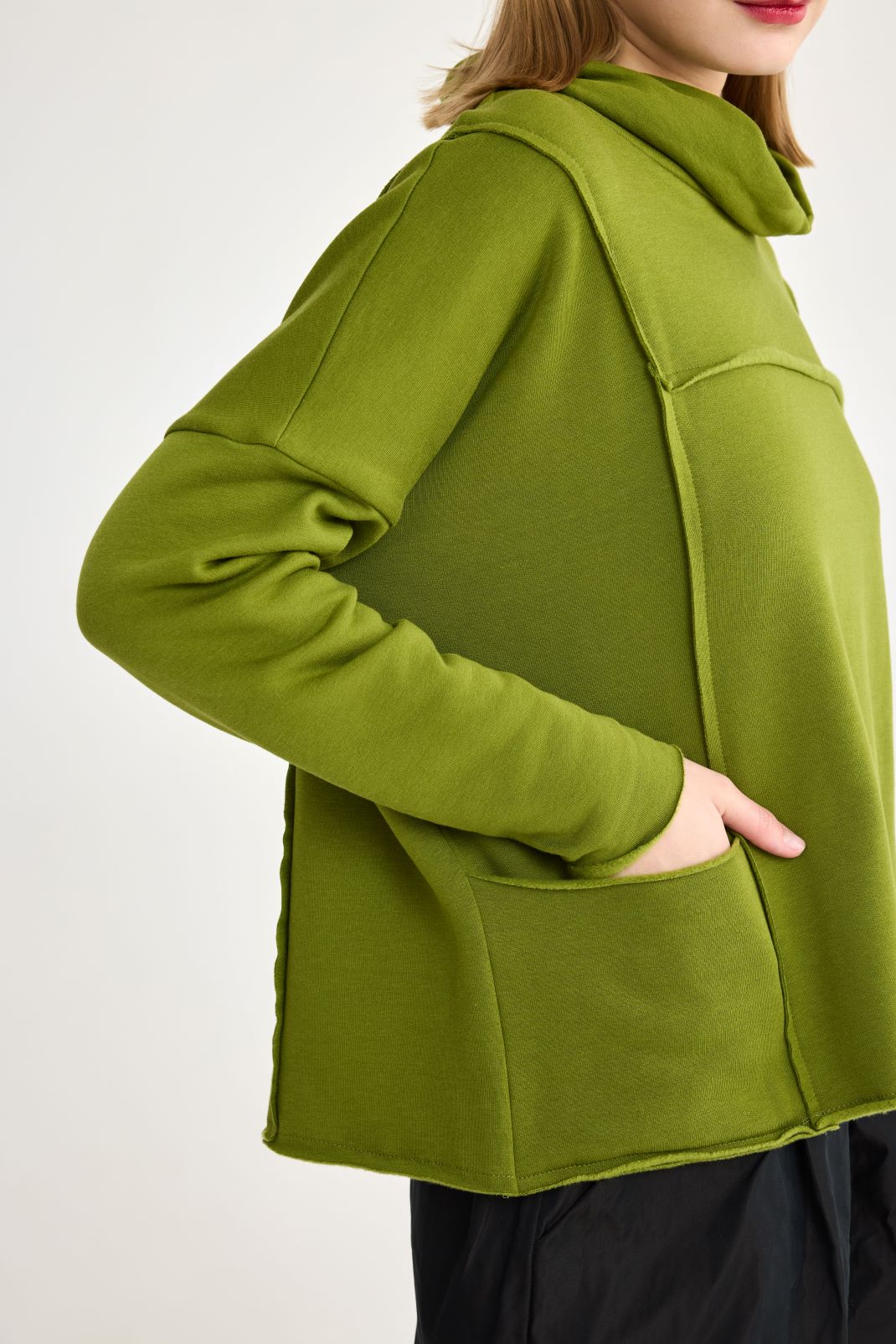 Luukaa Carmen Turtleneck Pistachio