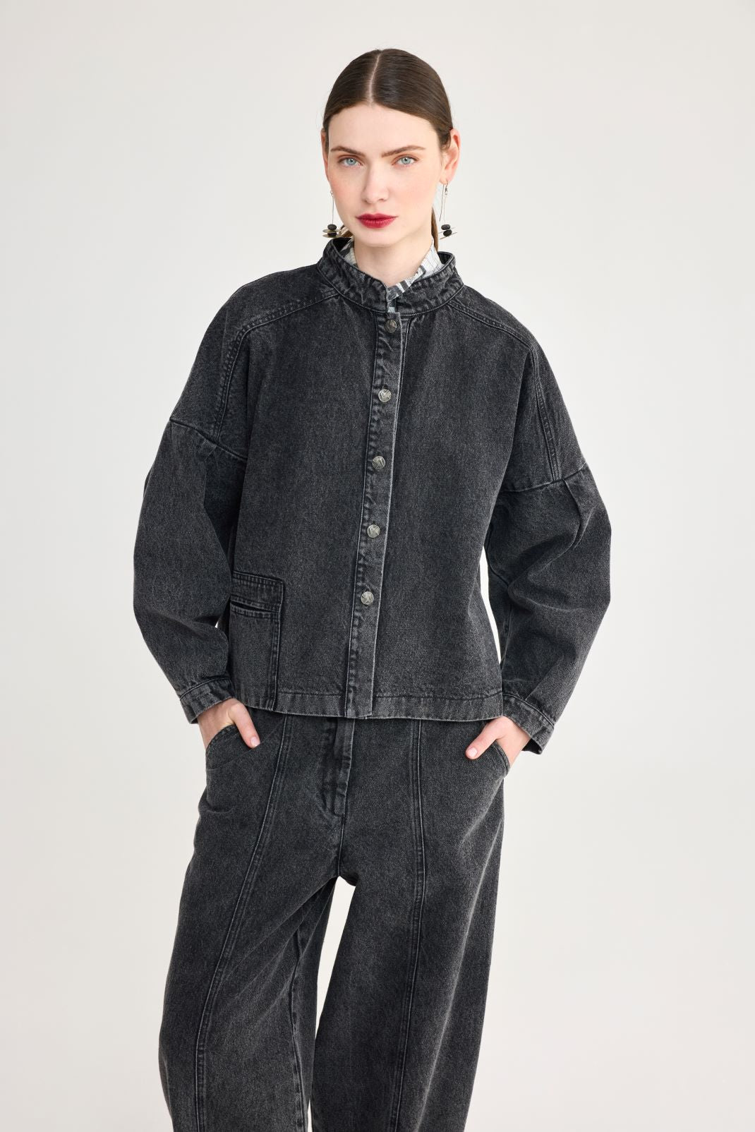 Luuka Live Barrel Jeans Washed Black