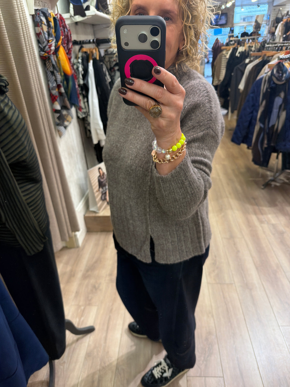 Amber & Moon Wool Sweater Hazelnut