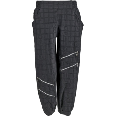 My Soul Bubble Zip Pants Black