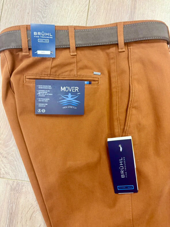 Bruhl Parma B Mens Chinos Terra