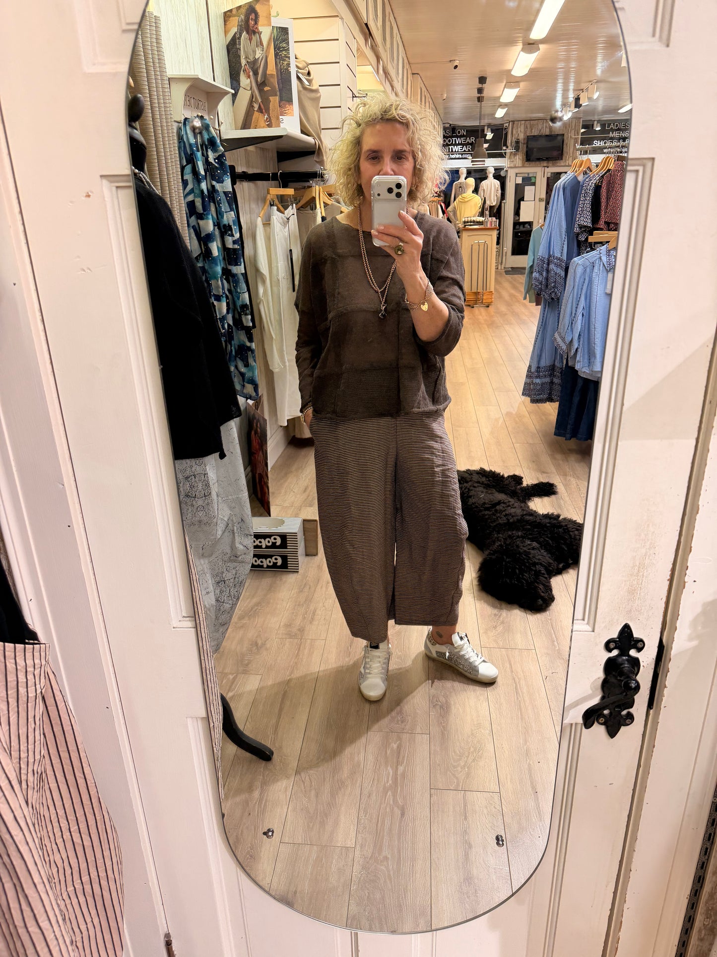 NEIRIMI Easy Stripe Trousers