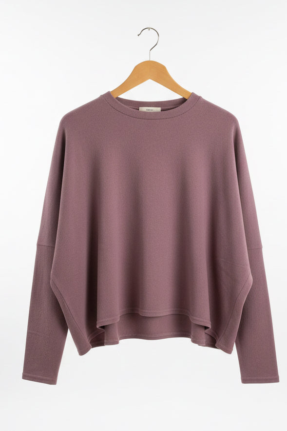 Neirami Flared Sweater Malva