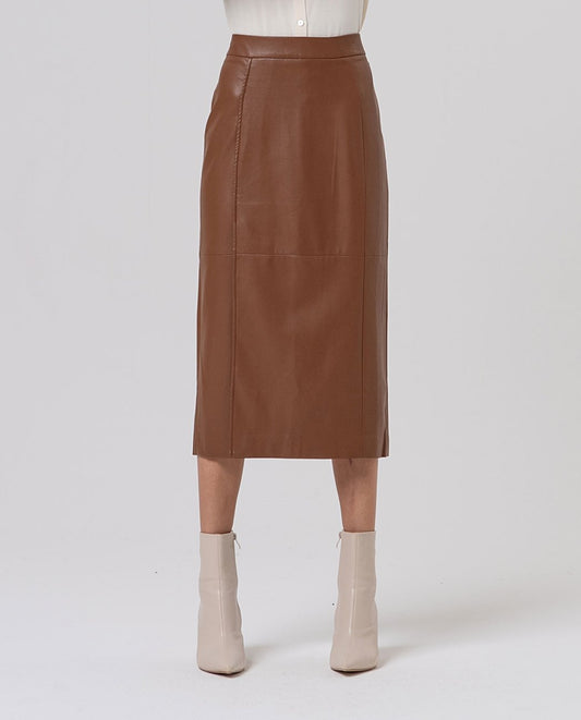 Surkana Pencil skirt Camel