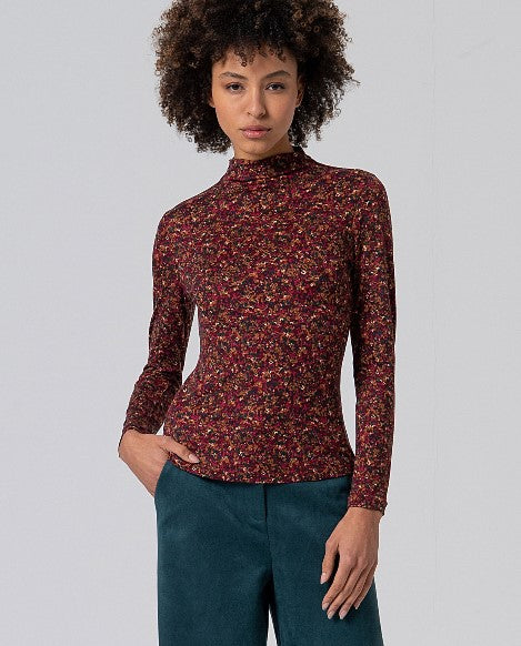 Surkana High Neck Top Tile