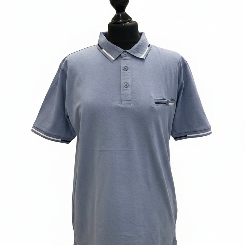 Tarlton Polo Shirts Blue