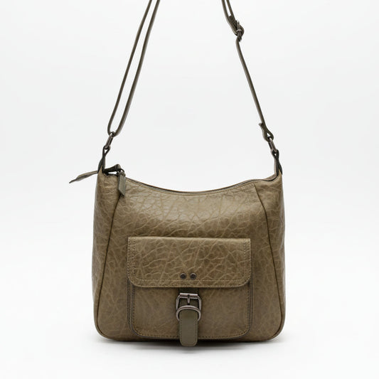 Embossed Vegan Leather Bag
