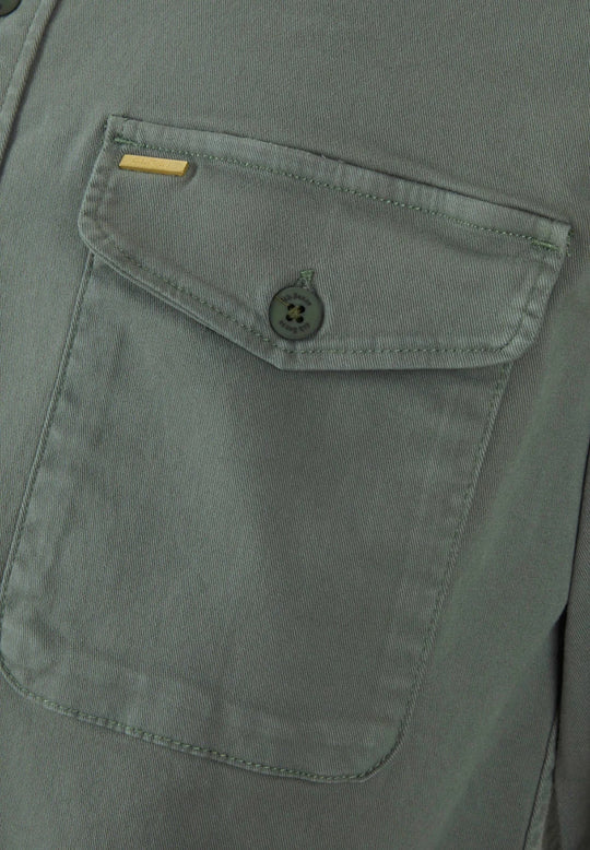 6th Sense Overshirt Olive
