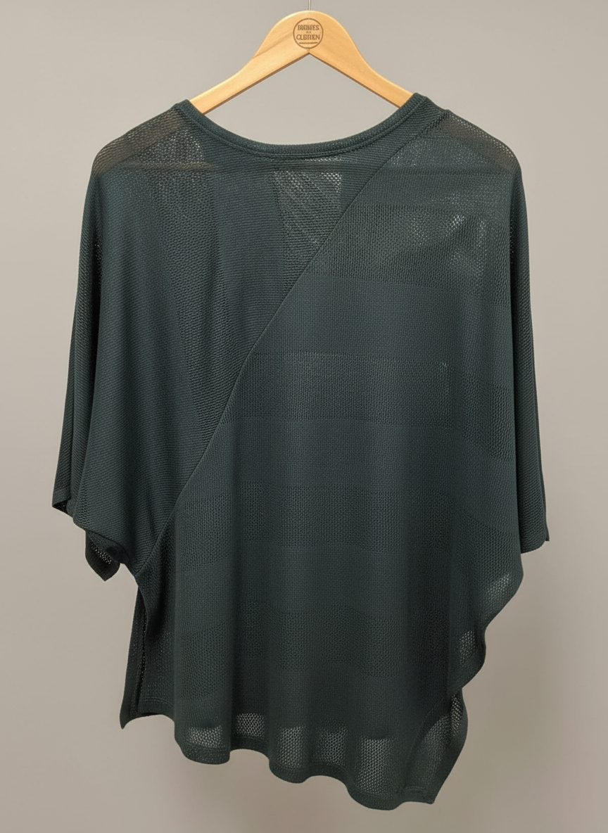 Elsewhere Asymmetric Top Midnight Green
