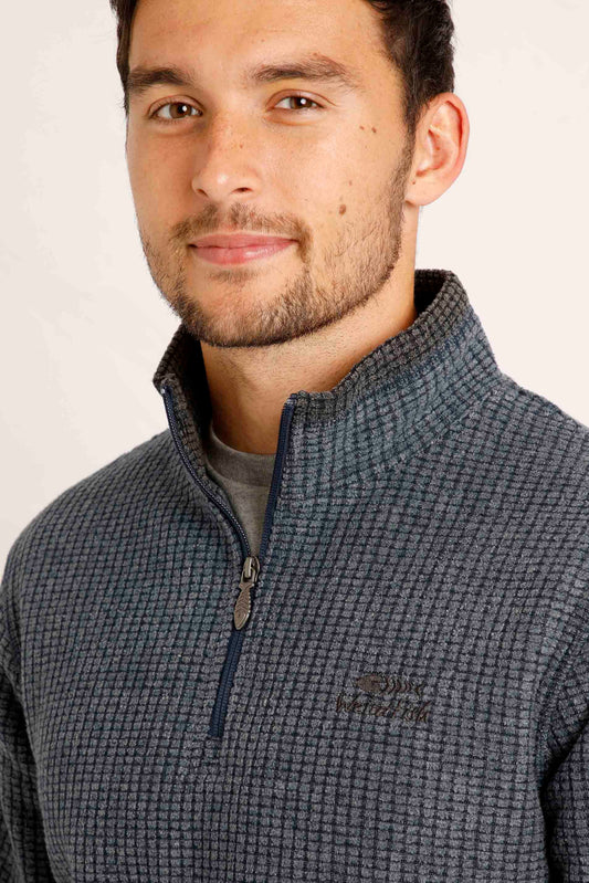 Weird Fish Newark Fleece -Navy