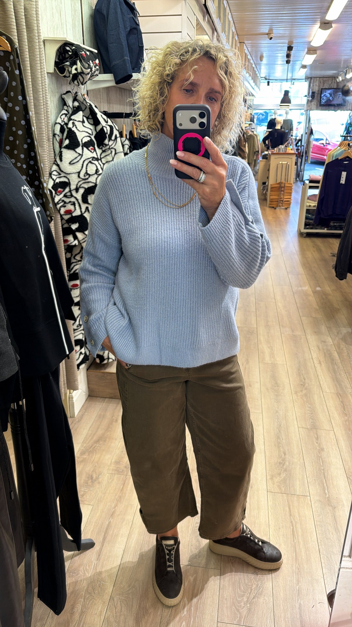 Masai Fanya Sweater Zen Blue