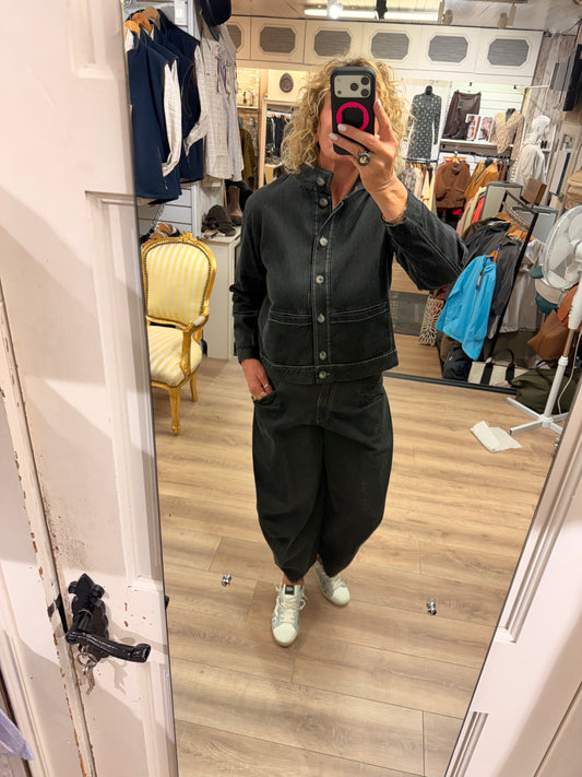 Ozai N Ku Trousers Black Denim