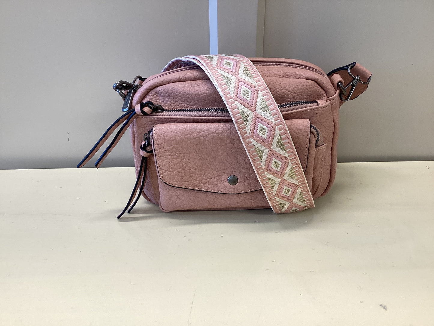 Plain 2 strap Pocket Bag