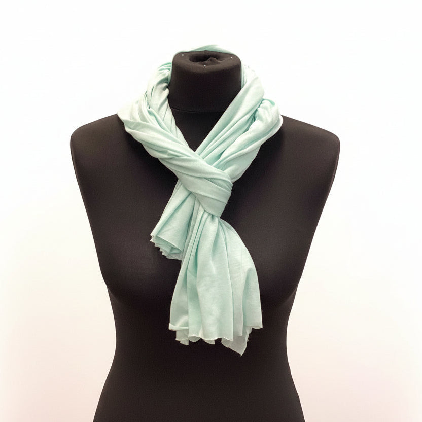Naya Soft Jersey Neck Scarf Mint